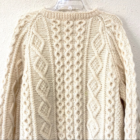 Wool Sweater Genuine Hand Made (L) - Picture 7 of 13